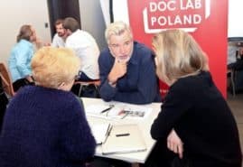 &nbsp;Docs to Go! - one-to-one: Wieland Speck (Berlinale), Anna Wydra, Anna Zamęcka ("Kiedy wr&oacute;cisz?")